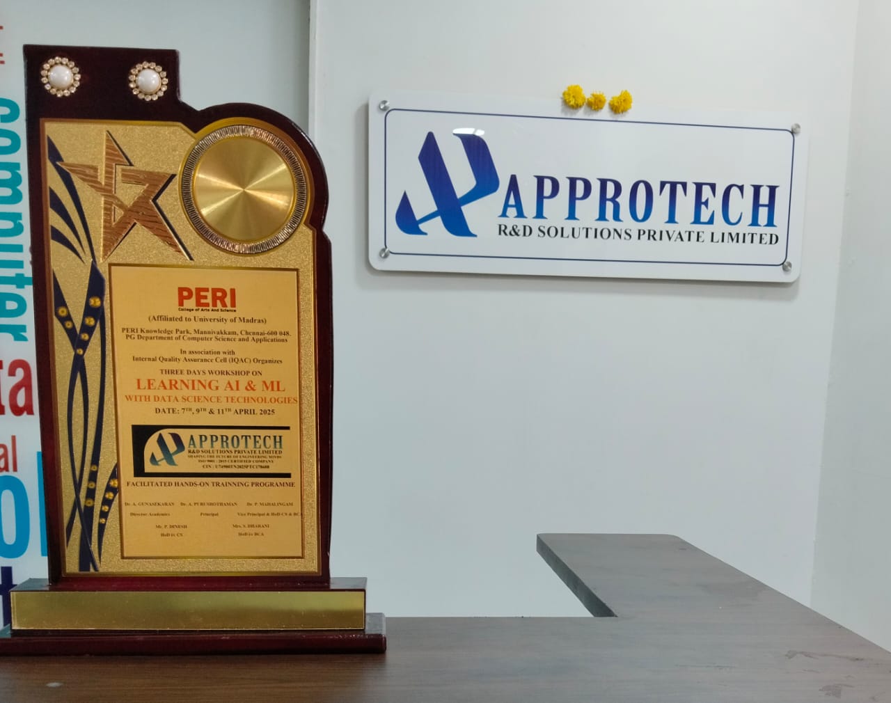 3-day technical workshop at PERI College of Arts and Science